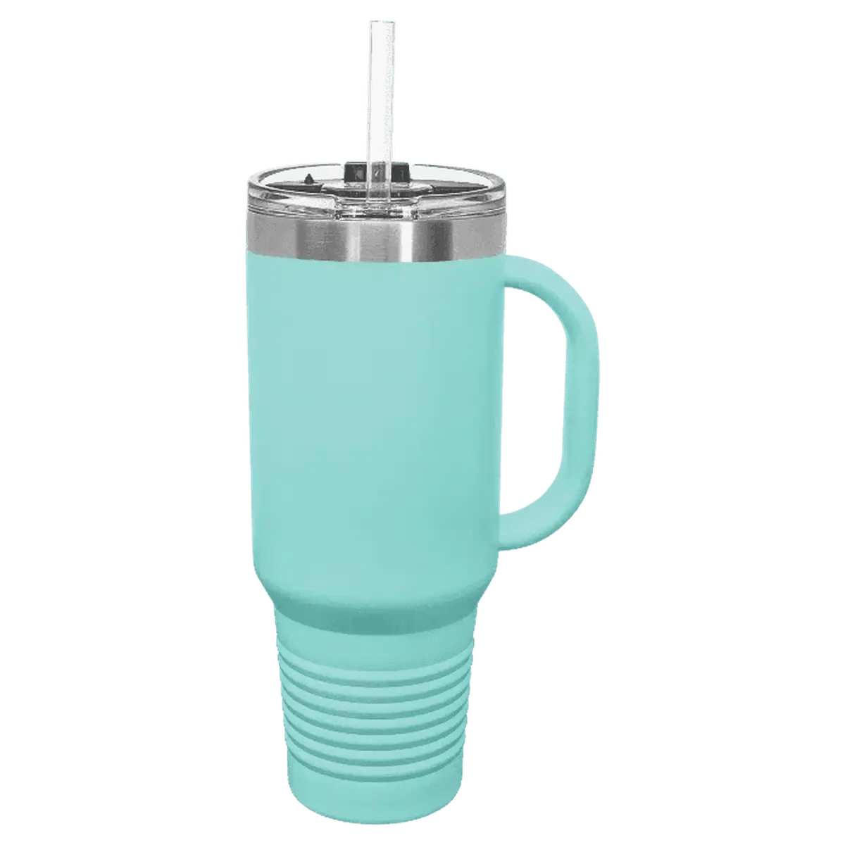 Polar Camel Personalized Travel Mugs - Pink/Black