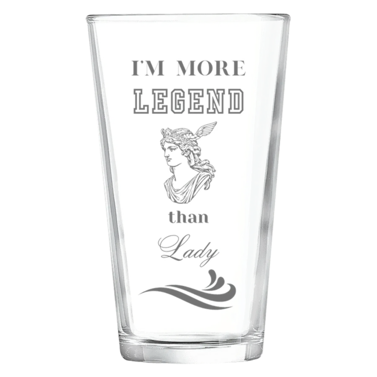 Polar Camel Pint Glass (16 oz) - LightForce Laser Engraving, LLC