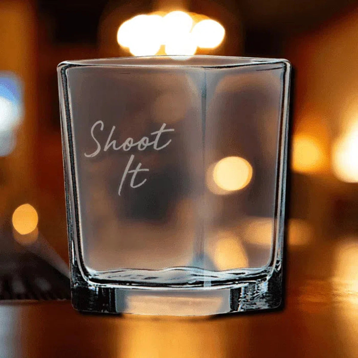 Polar Camel Square Shot Glass - LightForce Laser Engraving, LLC