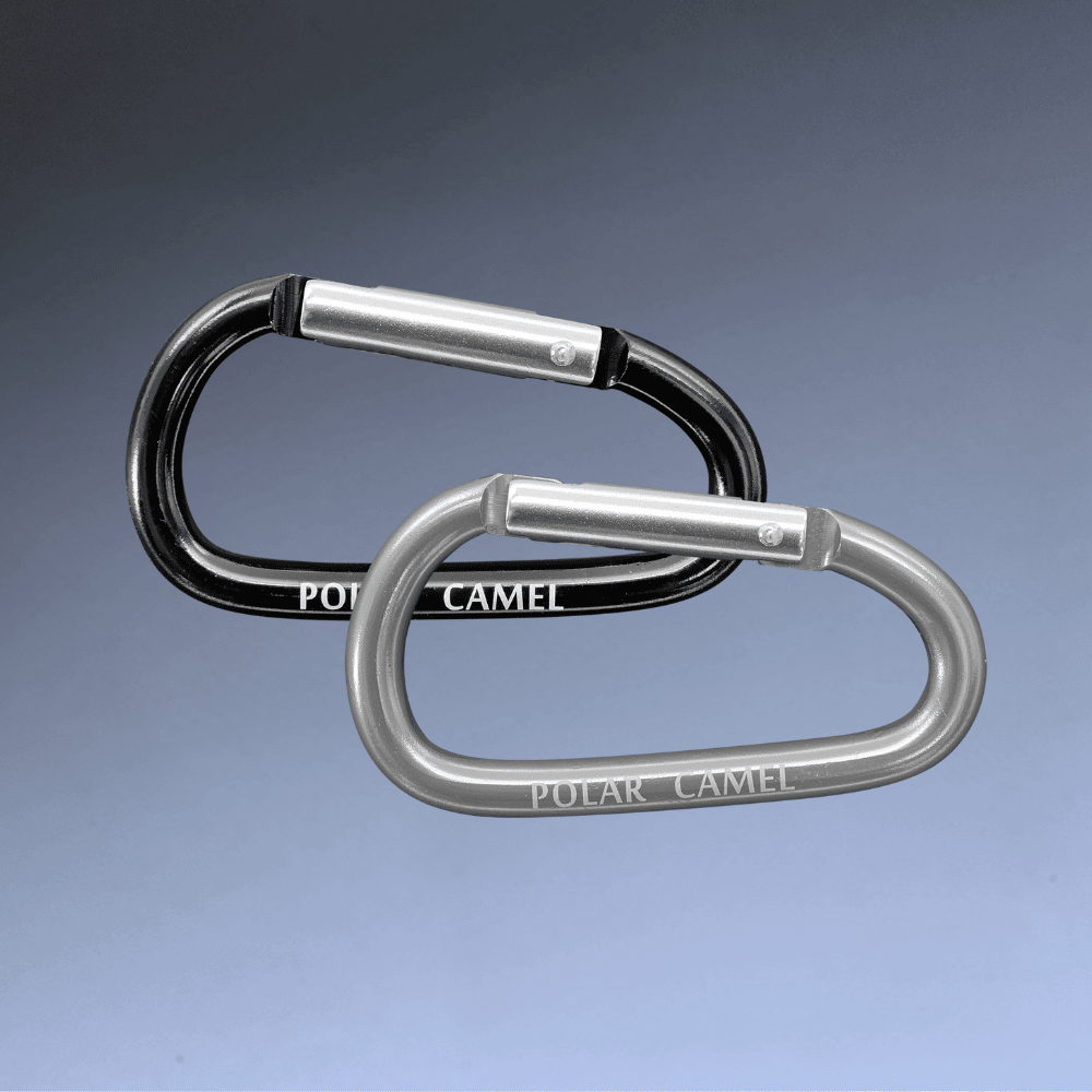 Polar Camel Water Bottle Carabiner (Bottle Holder) - Black