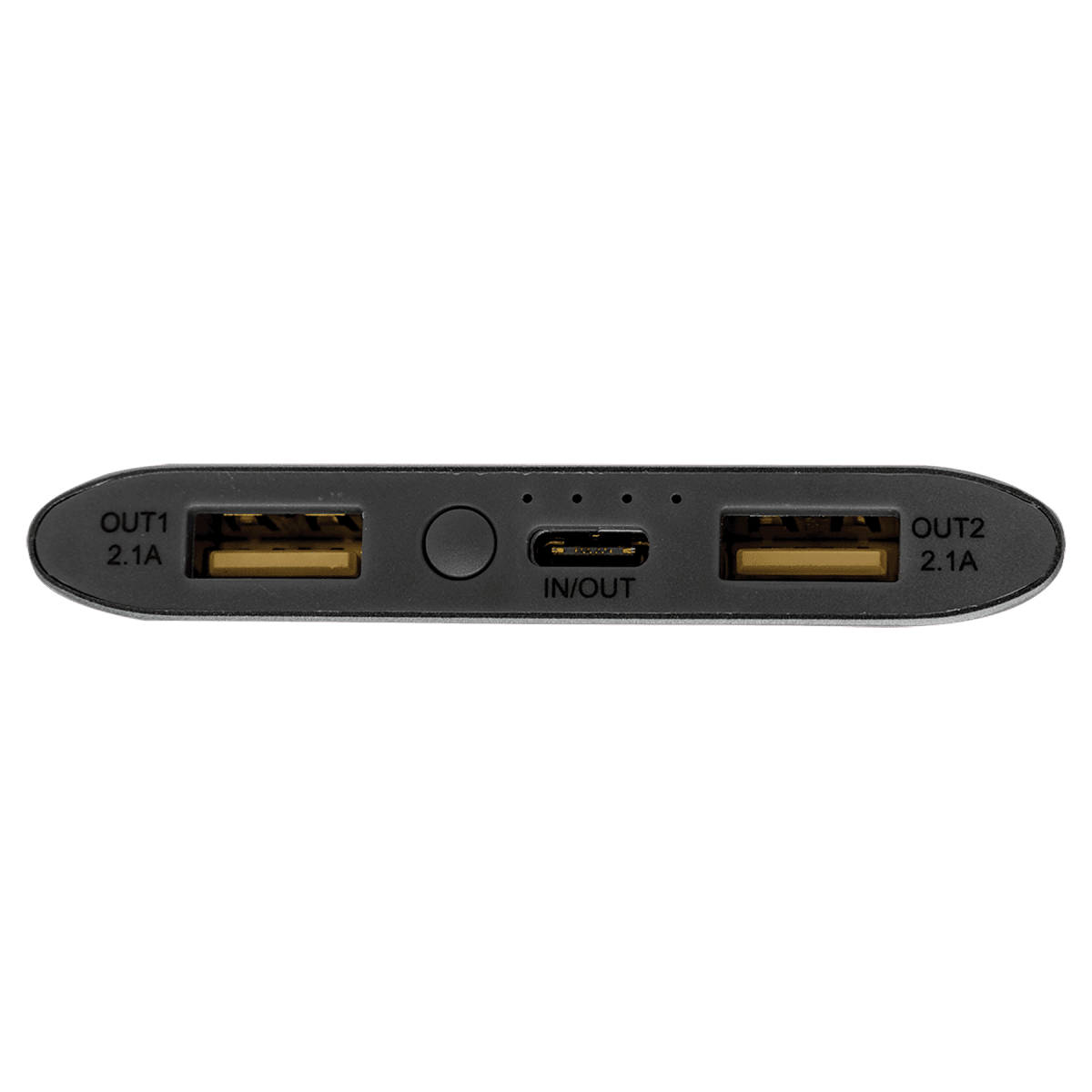 Power Bank & Wireless Charger w/USB - C Cord (8000mAh) - Black