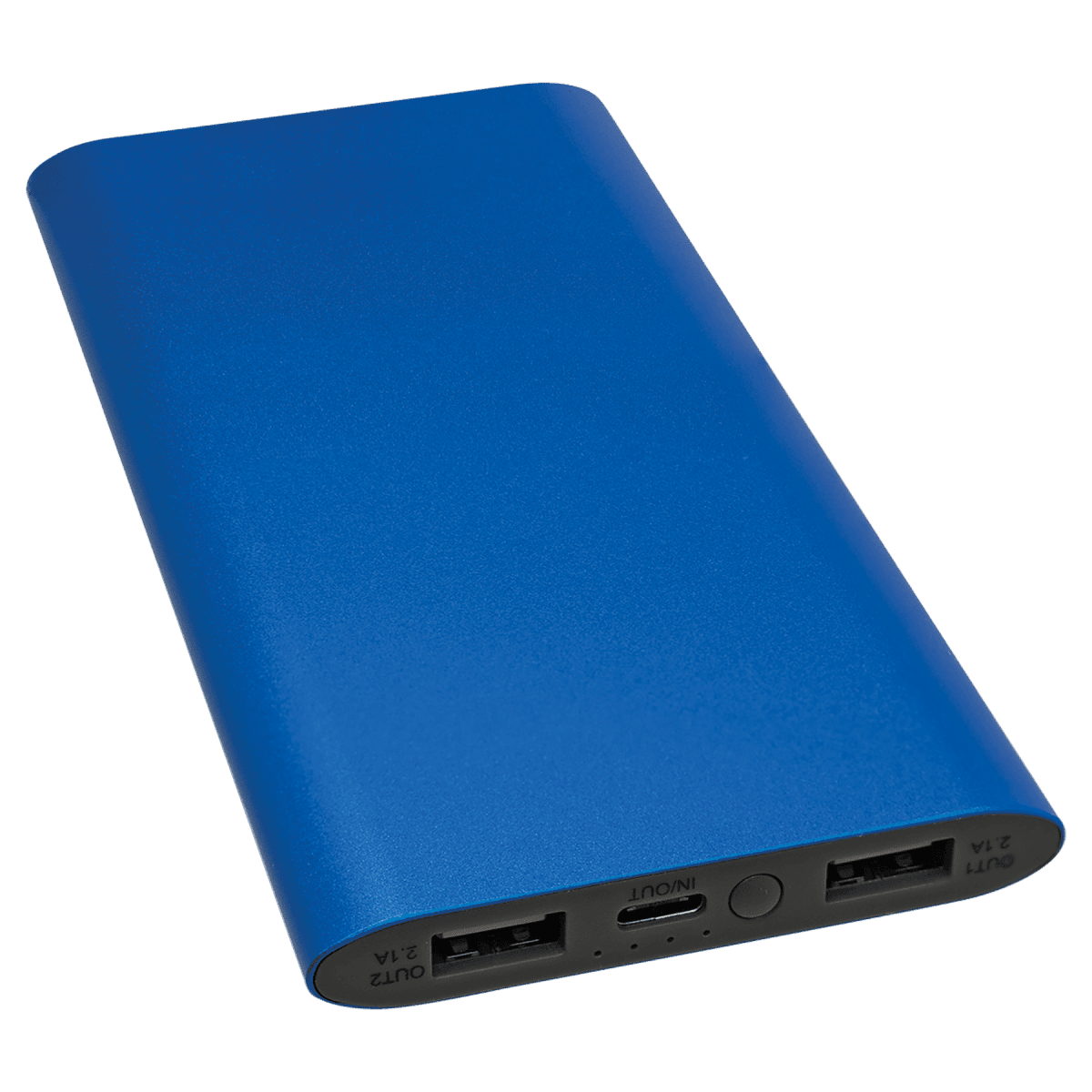 Power Bank & Wireless Charger w/USB - C Cord (8000mAh) - Black