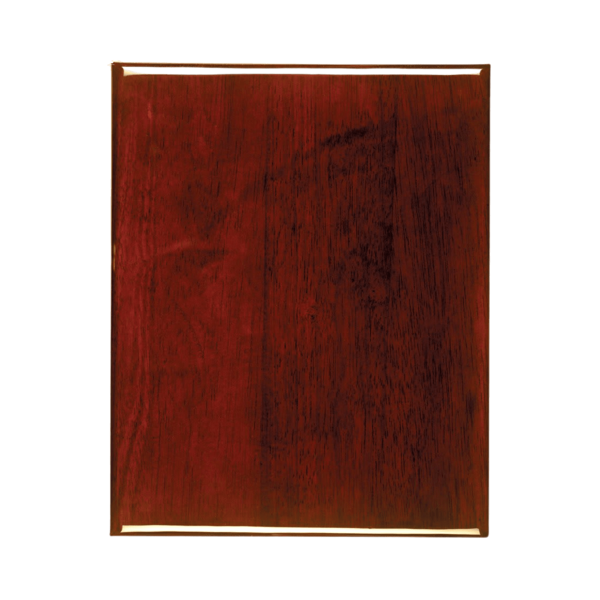 Premium Rosewood Piano Finish Plaque Board - Solid Teakwood - LightForce Laser Engraving, LLC