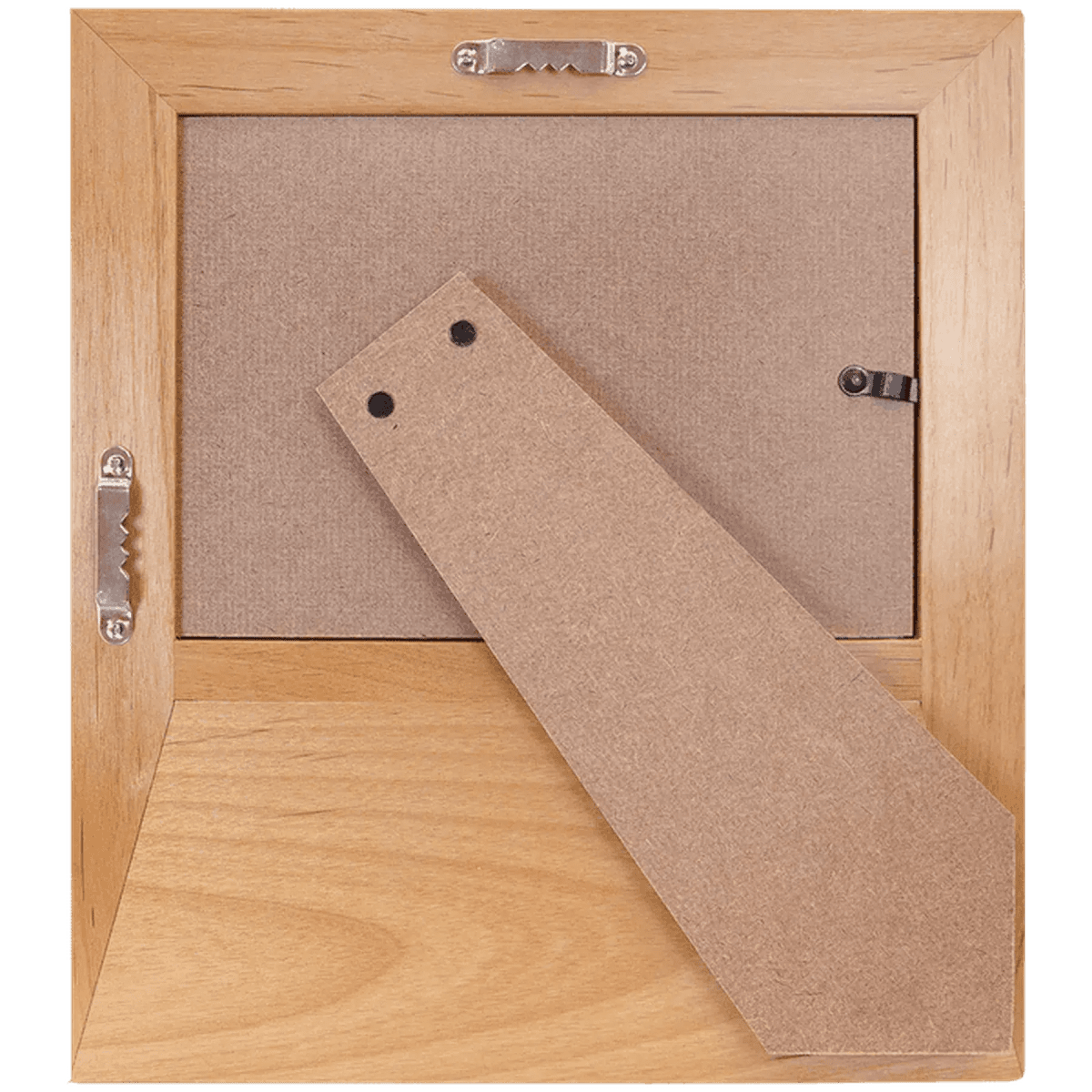 Red Alder Picture Frame with Wide Personalization Area - Red Alder