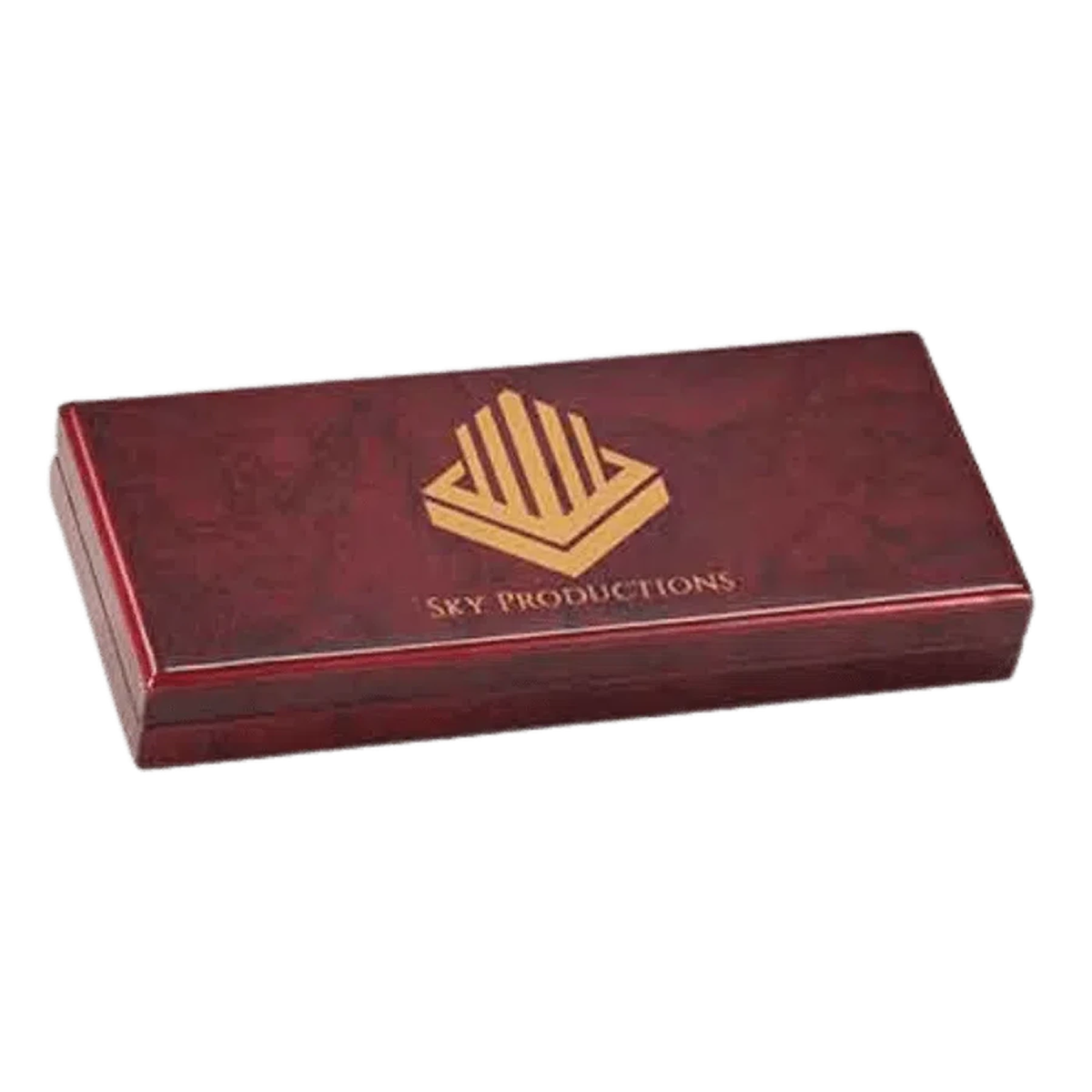 Rosewood Finish Gift Box (Watches, Medals, Pens or Jewelry) - LightForce Laser Engraving, LLC