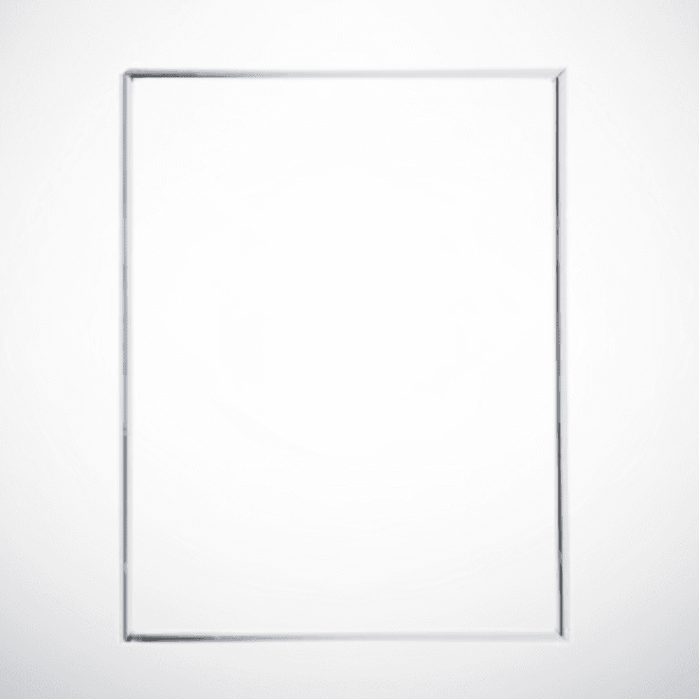 Slide - In Frames for Plaque Boards and Photo Displays - Silver