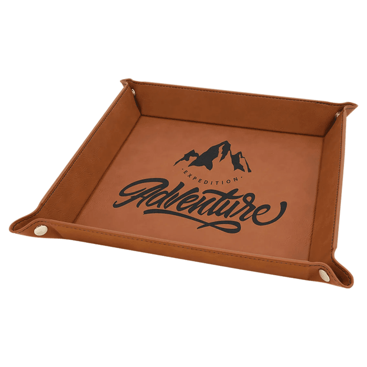 Snap Up Valet and Caddy Trays with Sport Themes - Rawhide