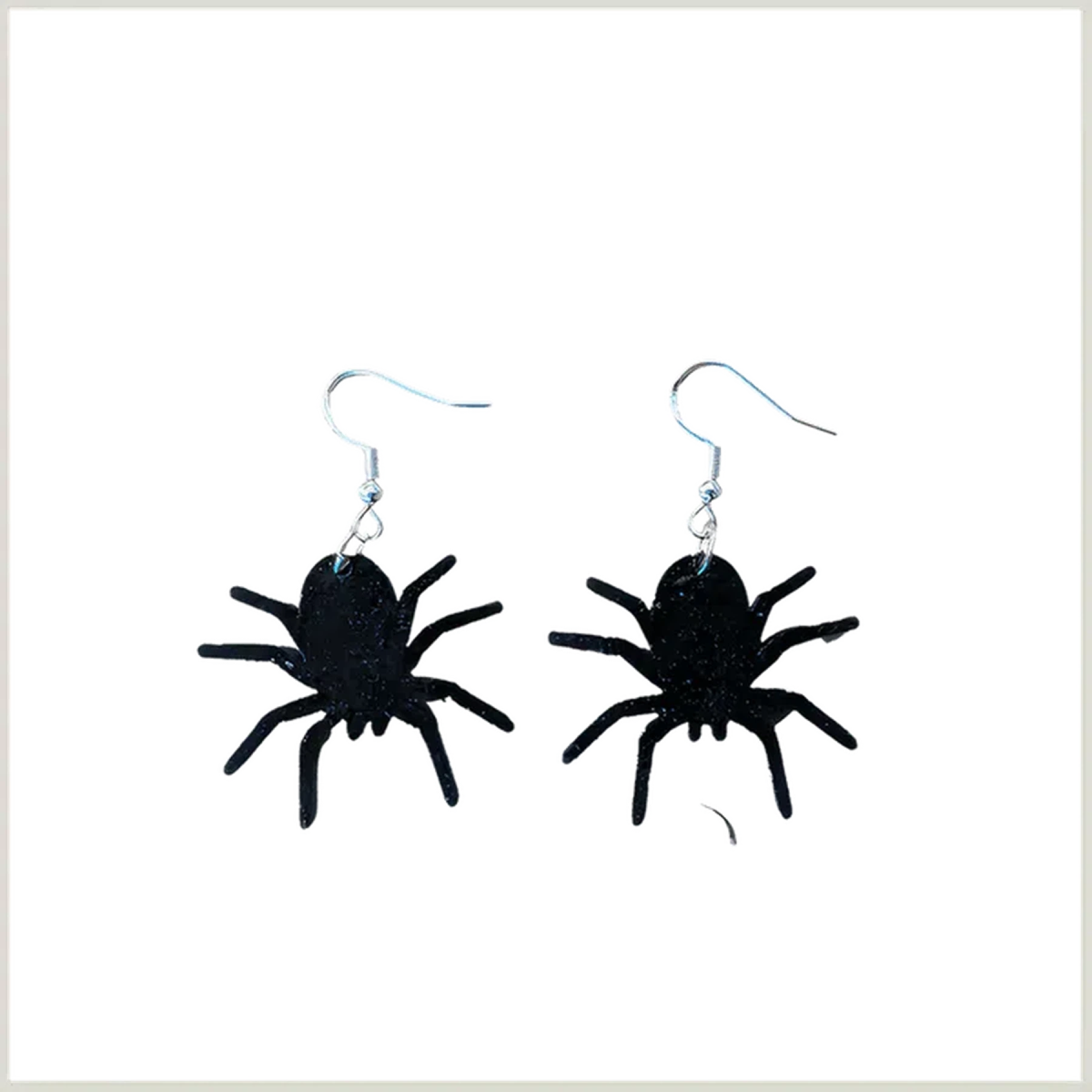 Spooky Halloween Earrings Hand - Made (Ghost, Pumpkin, Spider, Coffin, Spider Web) - LightForce Laser Engraving, LLC