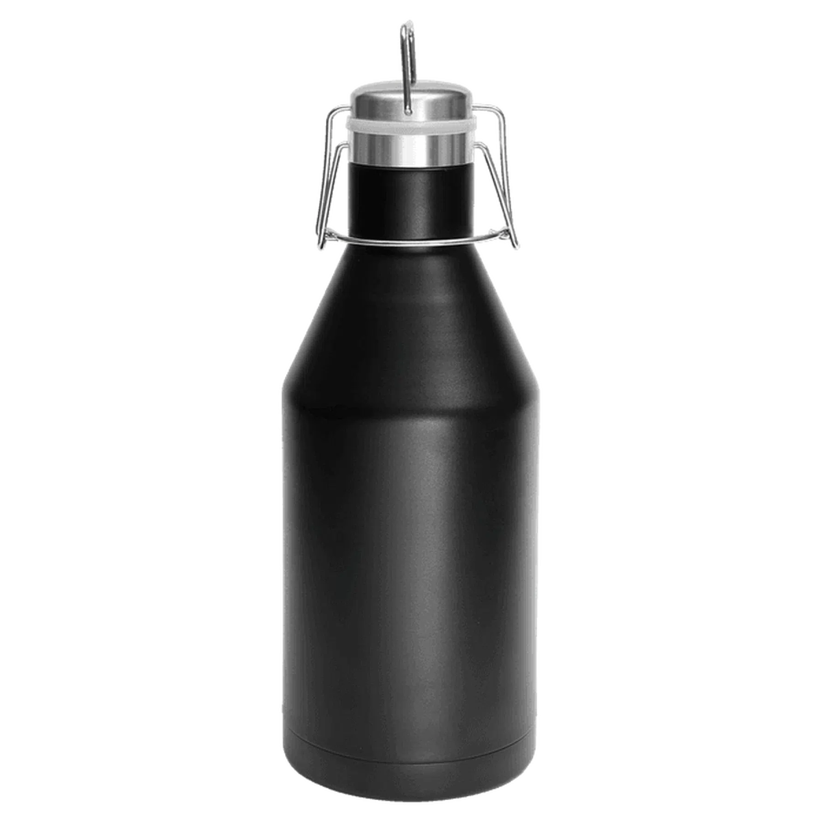 Stainless Steel Polar Camel 64 oz. Vacuum Insulated Growler with Swing - Top - LightForce Laser Engraving, LLC