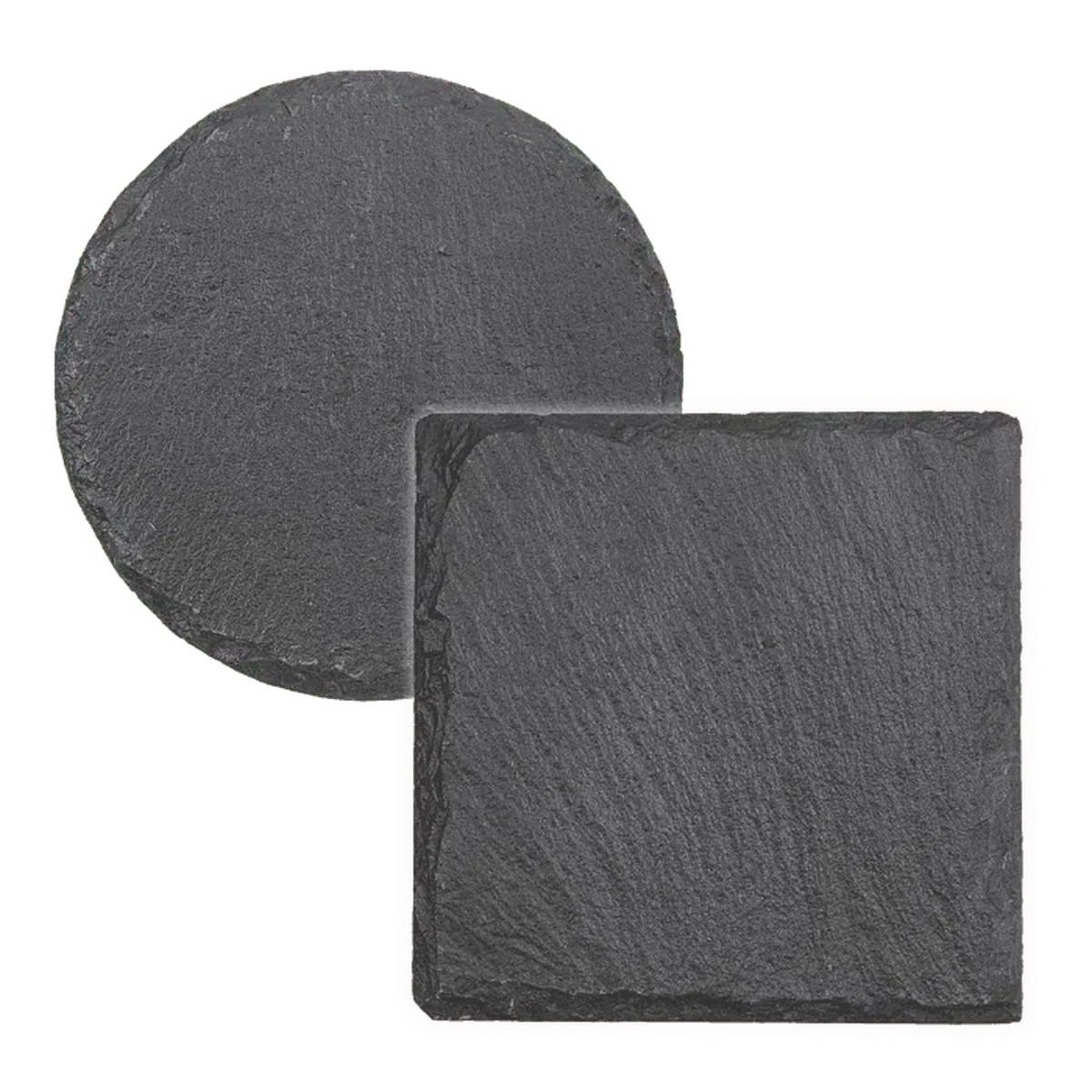 Stone Slate Coasters (Square or Round) - LightForce Laser Engraving, LLC