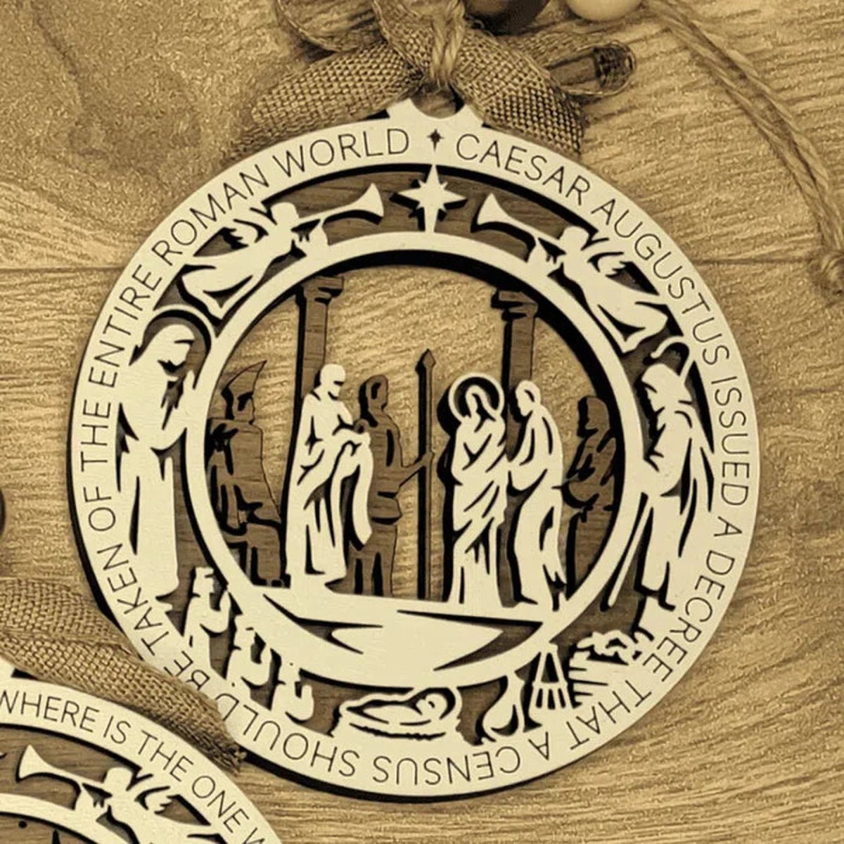 The Christmas Story Nativity Ornaments - Caesar Augustus