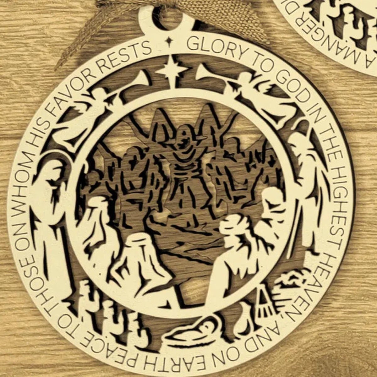 The Christmas Story Nativity Ornaments - Gloria