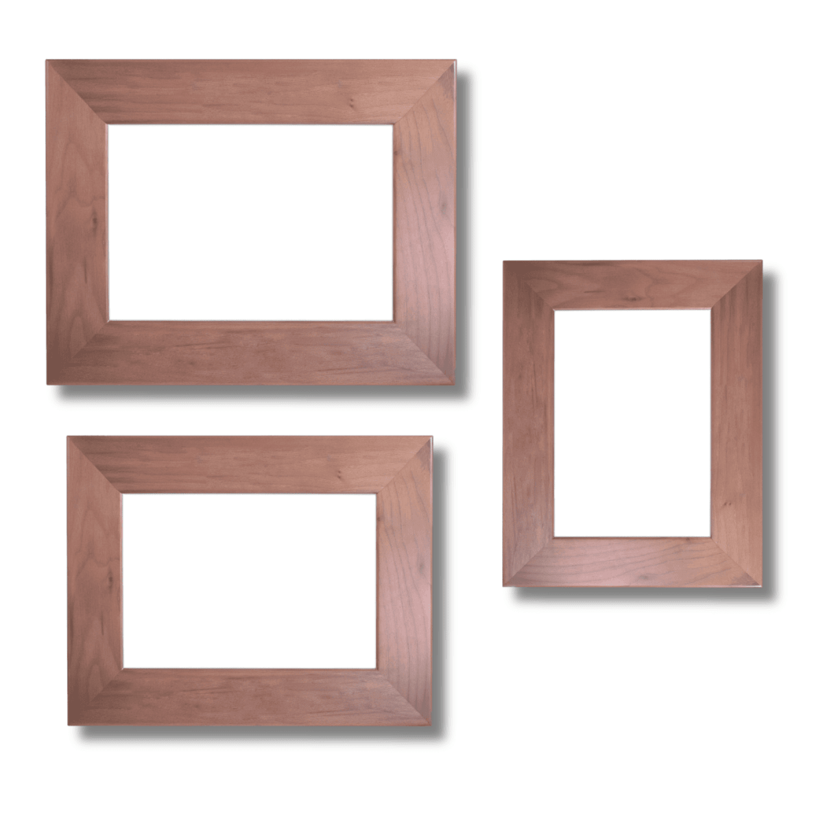Walnut Picture Frames with Personalized Engraving - 4" x 6"