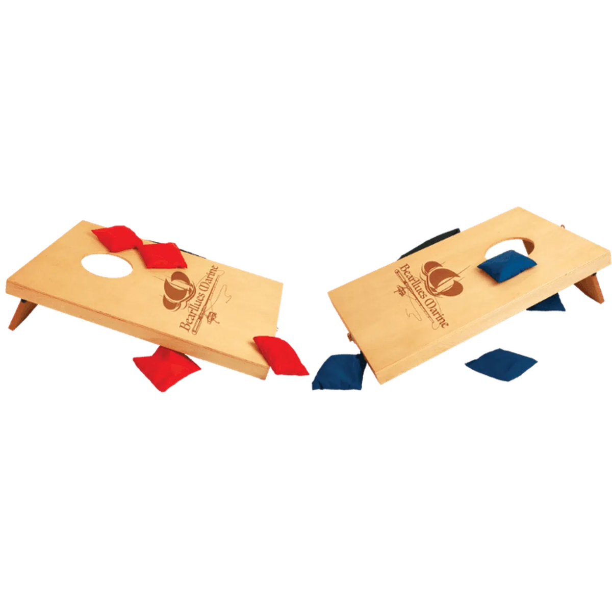 Wooden Mini Bag Toss/Corn Hole Set (10 1/2" x 15 3/4") - LightForce Laser Engraving, LLC